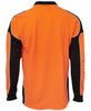 Orange Hi-Vis Long Sleeve Polo | Northern Printing Group