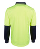 Hi-Vis Long Sleeve Jacquard Polo | Northern Printing Group