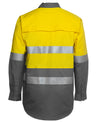 Yellow Hi-Vis Long Sleeve Shirt - JB's Wear | Northern Printing Group