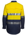 Yellow Hi-Vis Long Sleeve Shirt - JB's Wear | Northern Printing Group