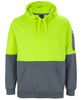 Lime Hi-Vis Pull Over Hoodie - JB's Wear - 6HVPH