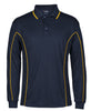 Long Sleeve Piping Polo - JB's Wear | Northern Printing Group