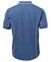 Blue Short Sleeve Piping Polo - JB's Wear | Northern Printing Group