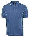 Blue Short Sleeve Piping Polo - JB's Wear | Northern Printing Group