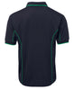 Navy Short Sleeve Piping Polo - JB's Wear | Northern Printing Group